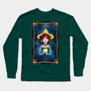 Red hair libra witch Long Sleeve T-Shirt